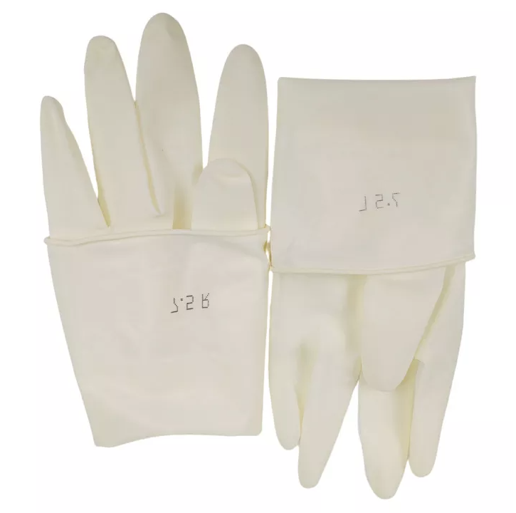 Guantes quirúrgicos de látex