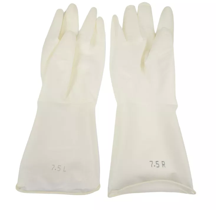 Guantes quirúrgicos de látex